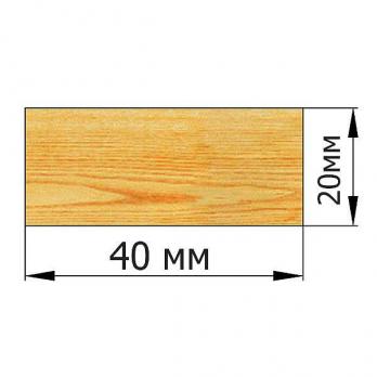 Рейка,брусок 40*20 обработанный